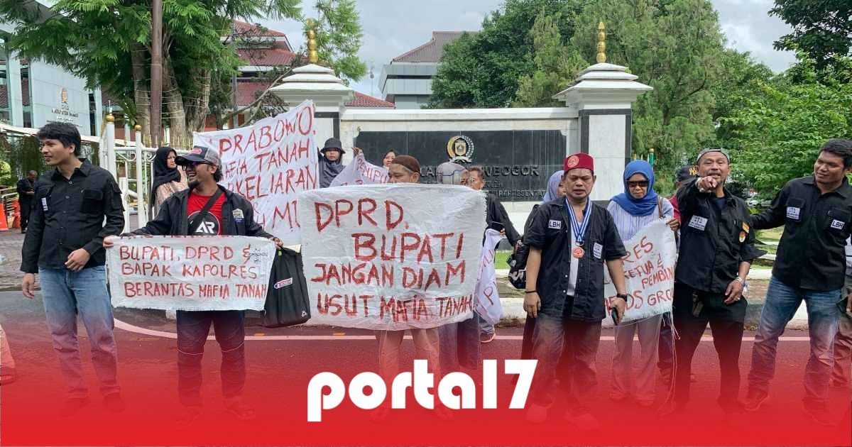 Puluhan Korban Kavling Bodong Desa Ekowisata Sentul Demo DPRD Kabupaten Bogor, Tuntut Keadilan - portal7.co.id
